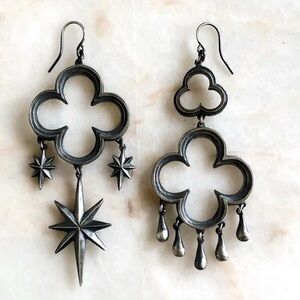 Night Storm earrings by Ecclesia